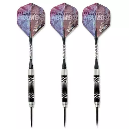 Elkadart Black Mamba Tungsten Steel Tip Darts