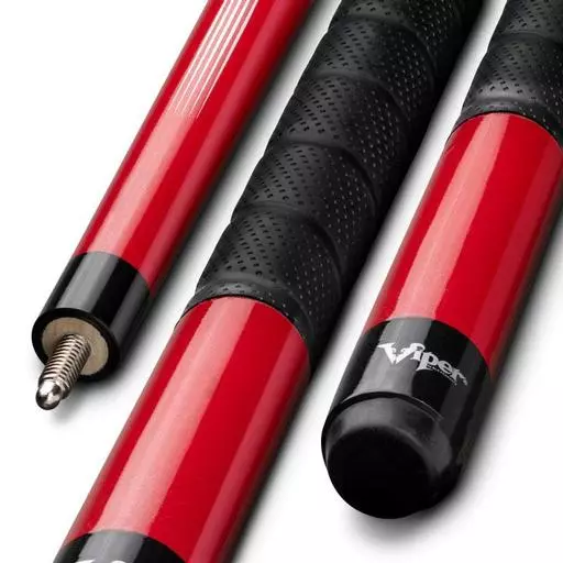 Viper Revolution Sure Grip Pool Cue - Metallic Red