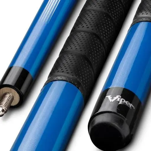 Revolution Sure Grip Pool Cue - Metallic Blue