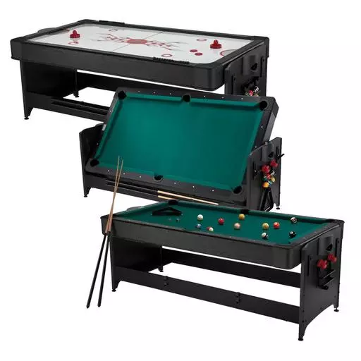 Fat Cat Original 2-in-1 7' Pockey Multi-Game Table