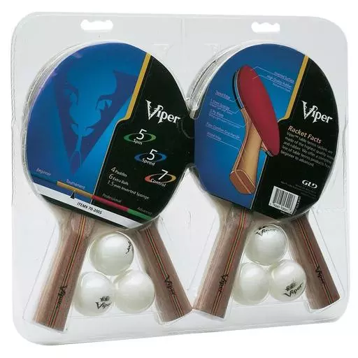 4 Paddle Table Tennis Set