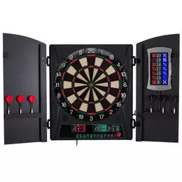 Click here to learn more about the CricketMaxx 1.0 Electronic Dartboard Cabinet.