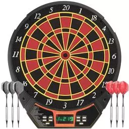 Click here to learn more about the Arachnid Voyager Electronic Dartboard.