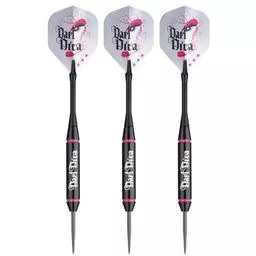 Click here to learn more about the Viper Vanity™ Dart Diva Steel Tip Darts.