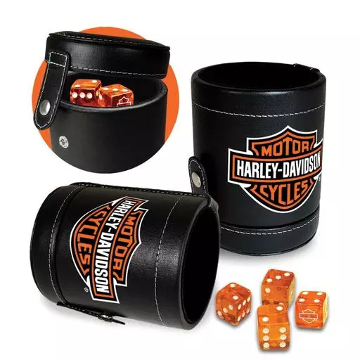 Harley Davidson Dice Cup with Dice