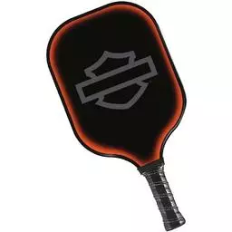 Click here to learn more about the DW (Dart World) Harley Davidson Stealth Pickleball (Single Paddle).