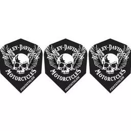 Click here to learn more about the Harley-Davidson Skull Wings Standard Dart Flights.