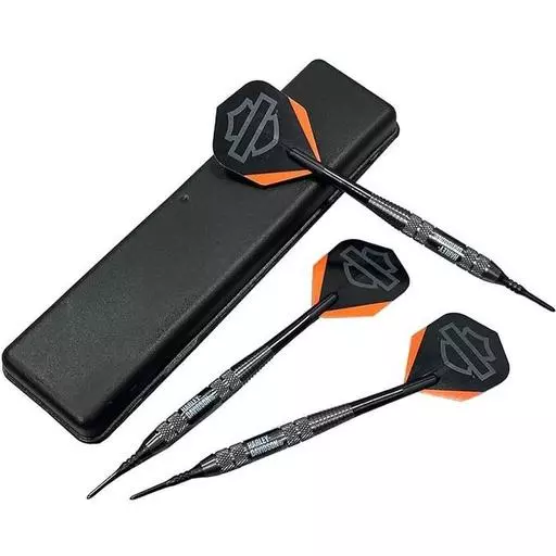 Harley-Davidson Black Lightning 18 Gram Soft Tip Darts