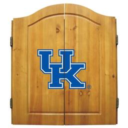 Click here to learn more about the Universtiy of Kentucky NCAA Dart Cabinet With Darts and Dartboard.