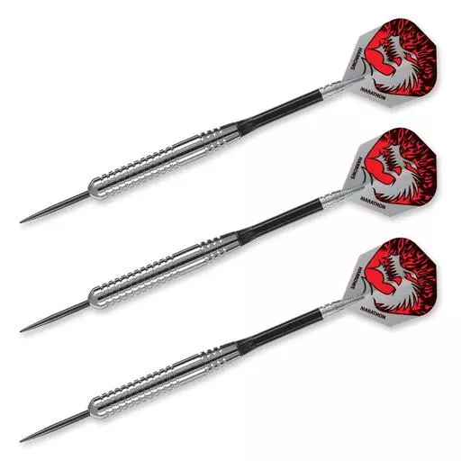 Harrows Silver Arrow Steel Tip Darts Smooth Ringed