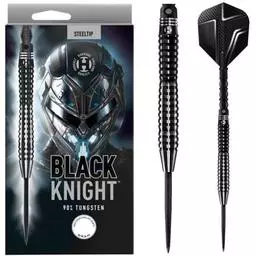 Click here to learn more about the Harrows Black Knight 90% Tungsten Steel-Tip Darts.