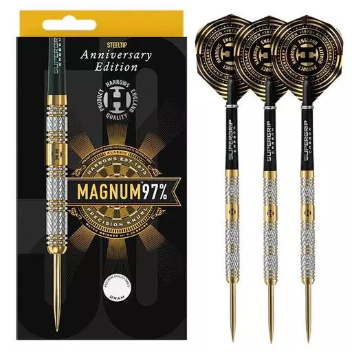 Harrows Anniversary Edition Magnum 97% Tungsten Steel Tip Darts