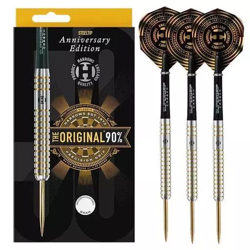 Harrows Anniversary Edition The Original 90% Tungsten Steel Tip Darts