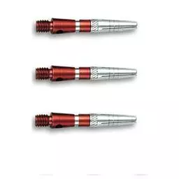 Click here to learn more about the Top Spin Grooved X-Short Red 2BA Dart Shafts.