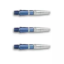 Click here to learn more about the Top Spin Grooved X-Short Blue 2BA Dart Shafts.