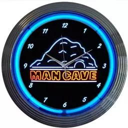 Click here to learn more about the Mancave Neon Clock.