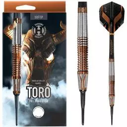 Click here to learn more about the Harrows Toro 90% Tungsten Soft-Tip Darts.