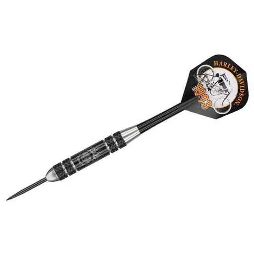 Dart World Harley-Davidson® 1903 Motorcycle Steel Tip 22 gr. Darts, Stainless Steel Barrels