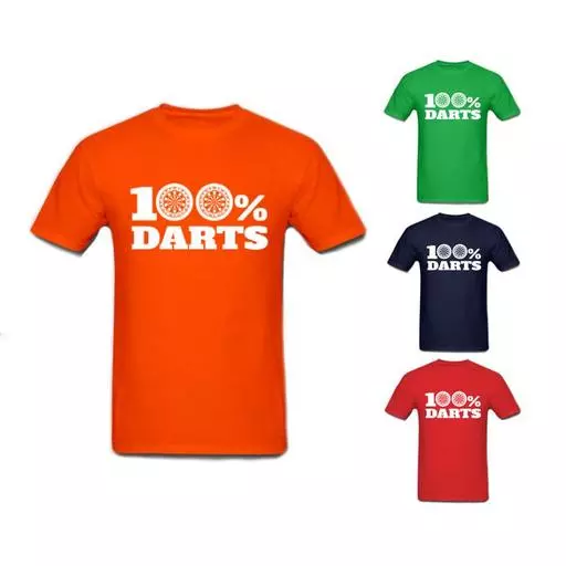 100% Darts T-Shirt