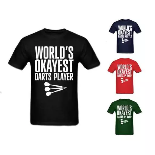 World's Okayest Darts Player T-Shirt