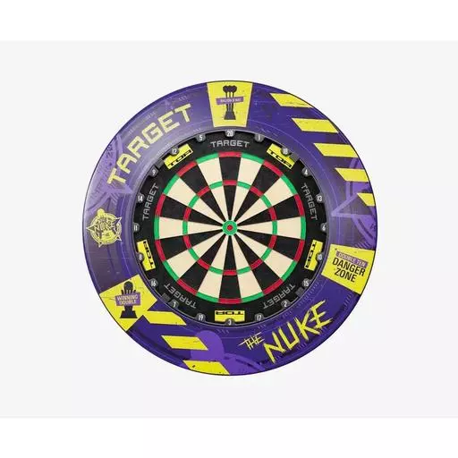 Target Darts Luke Littler World Champion Edition Dartboard and Surround Bundle