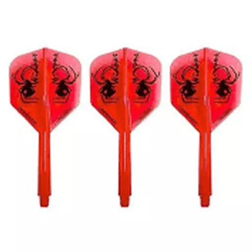 Widow Condor Zero Stress Dart Flight & Shaft Shape Red