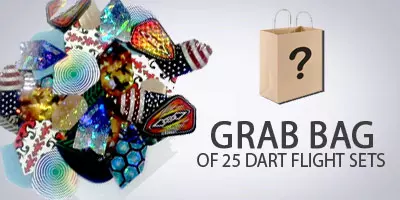 Dart Addict Grab Bag of 25 Dart Flights